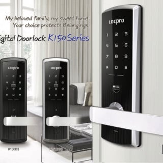 موديل k150 قفل باب ذكي صناعة كورية LOCPRO