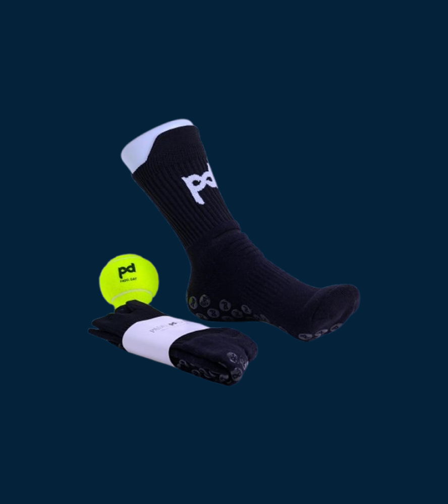 Black Non-Slip Sock