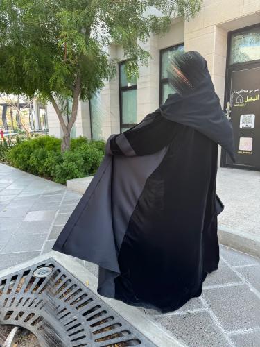 كتان من الأمام ومخمل ظهر