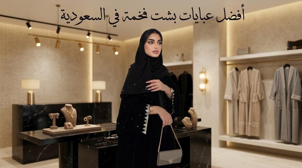 أفضل عبايات بشت فخمة في السعودية: أناقة مستوحاة من التراث بلمسة عصرية
