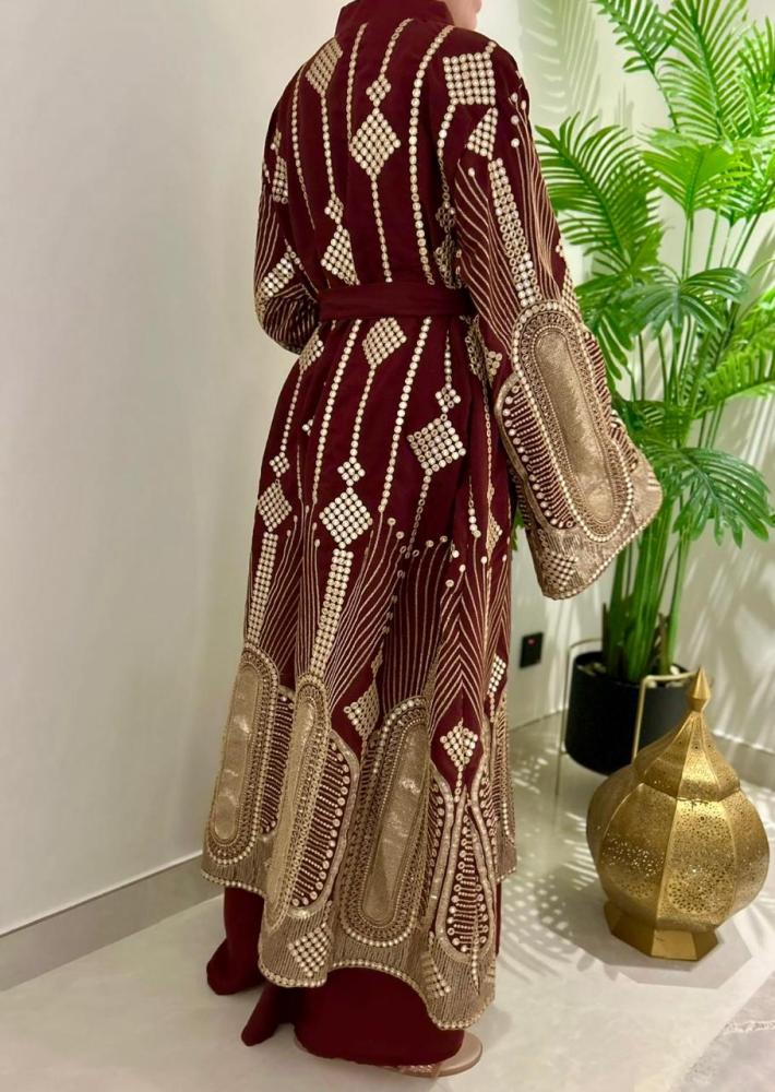 جلابيه كويتي تطريز يدوي