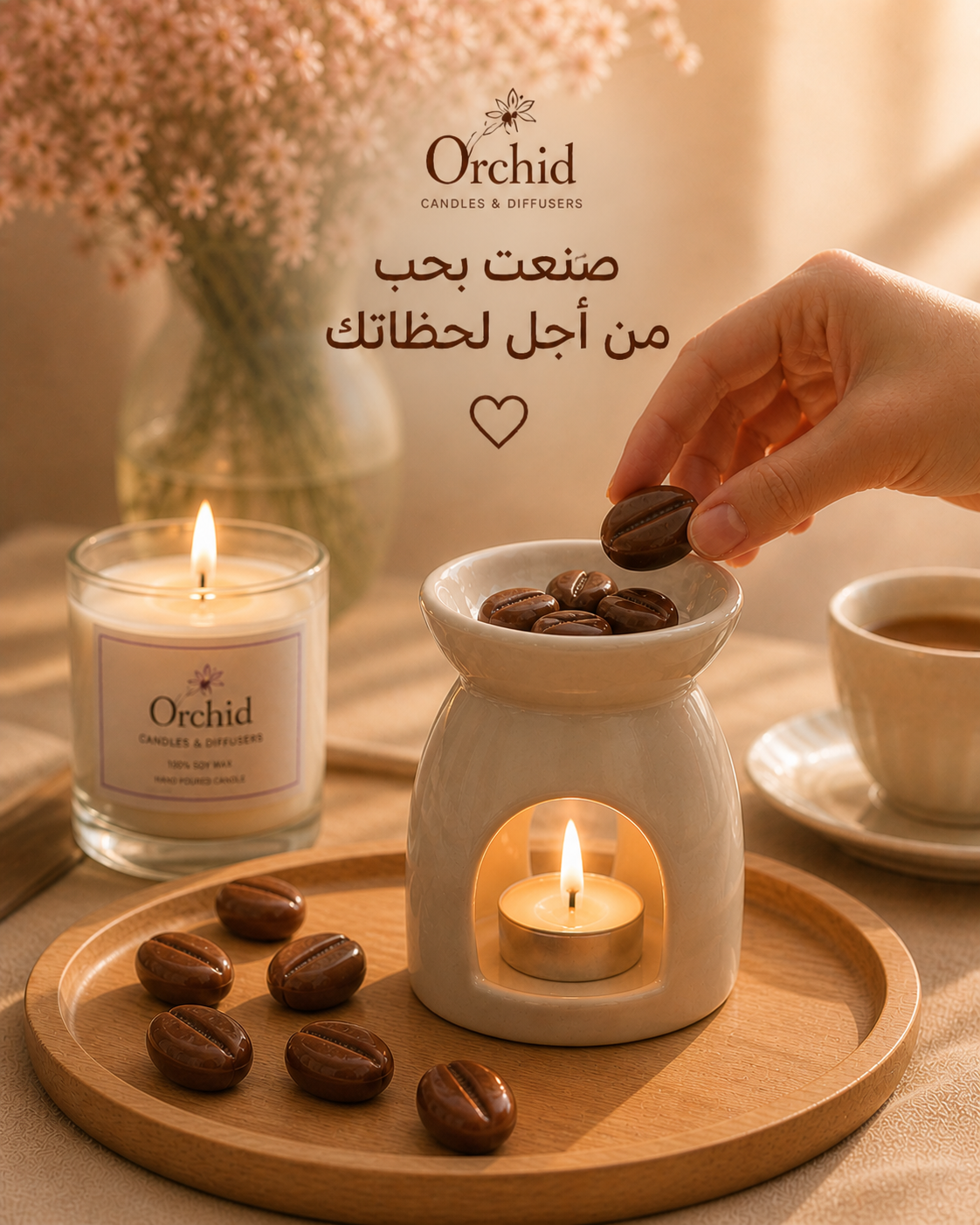 فوحات القهوة العطرية