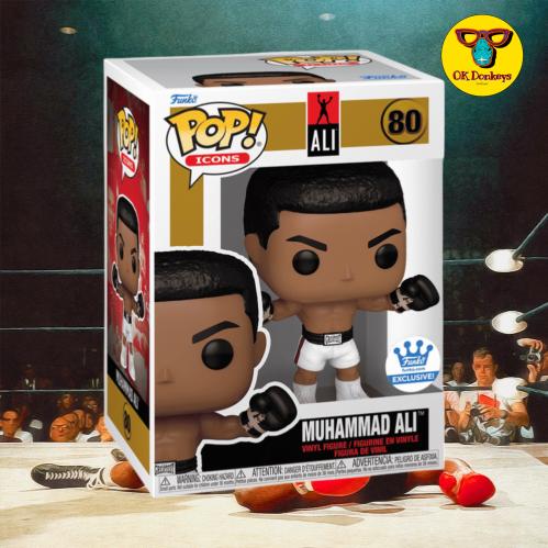 MUHAMMAD ALI POP! MUHAMMAD ALI (ARMS RAISED) EXC