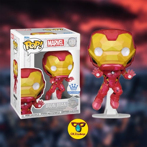 The Avengers - Iron Man (Facet) Disney 100th Pop! Vinyl Figure