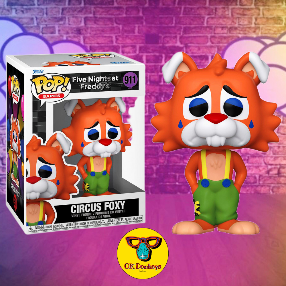 Funko Pop! Games: Five Nights At Freddy's 2 pack (Circus Foxy/ Circus Freddy)  