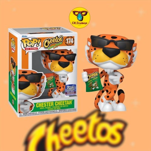 Funko Pop Chester cheetah retailer Funko Hollywood exclusive