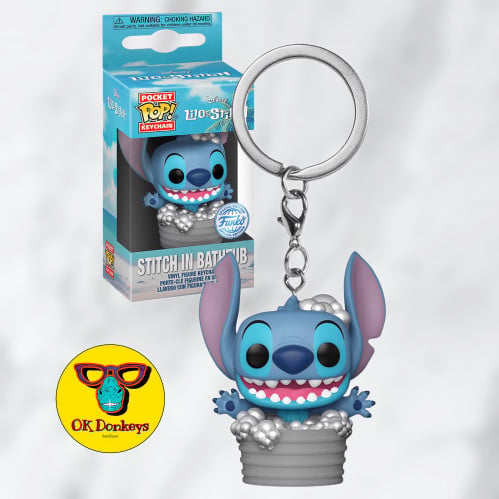 Lilo & Stitch - Stitch in Bathtub Pocket Pop! Viny...