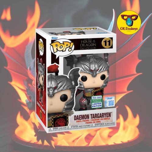 Pop! Daemon Targaryen (Targaryen Armor) Wondercon...