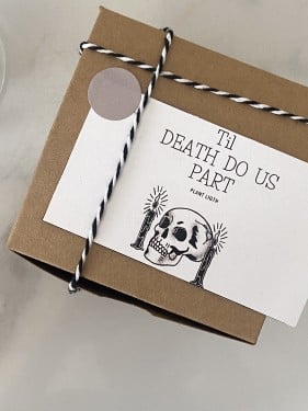 كرت اهداء Skull