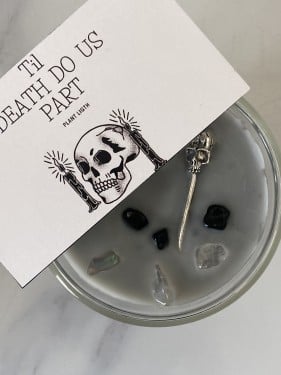 شمعة Skull -حسب الطلب يتم تنفيذها يستغرق اسبوعين ا...
