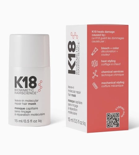 K18 Leave-In Repair mask, 15ml