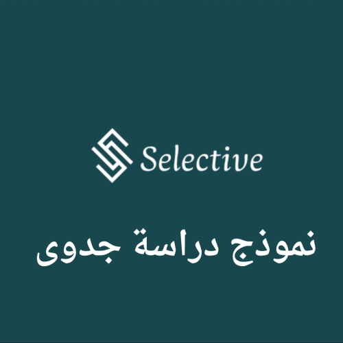 نموذج دراسة جدوى
