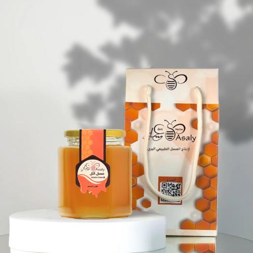 عسل الأثل نص كيلو