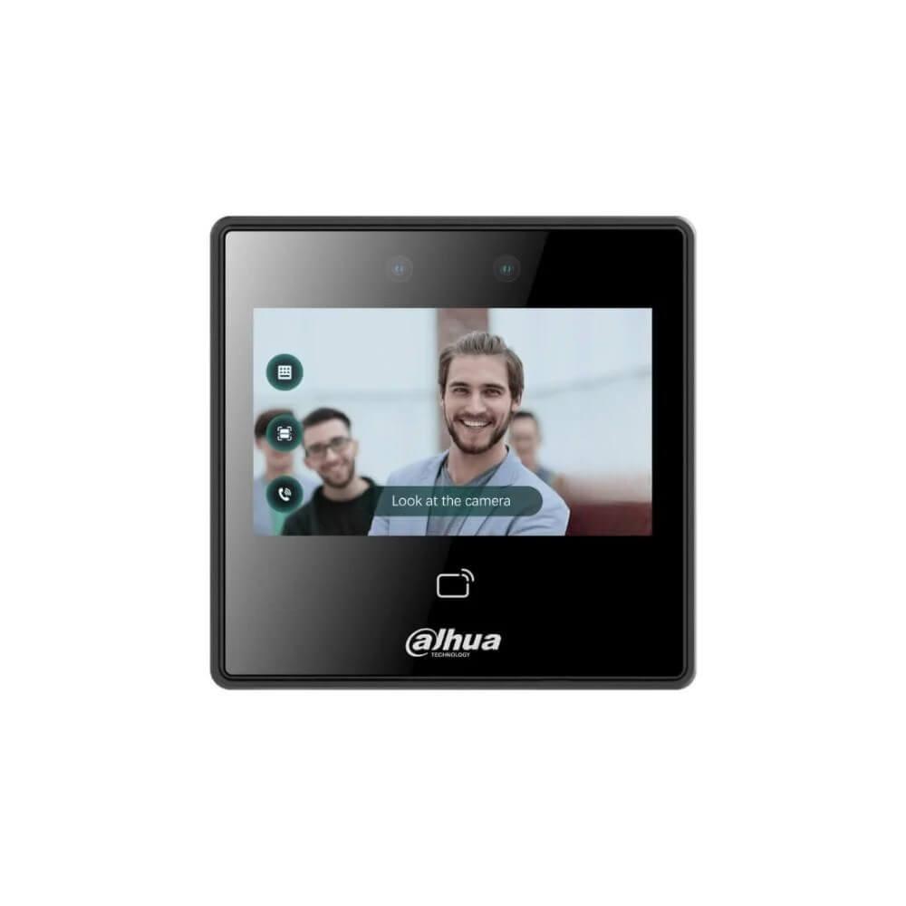 Facial recognition access control with high-resolution touch