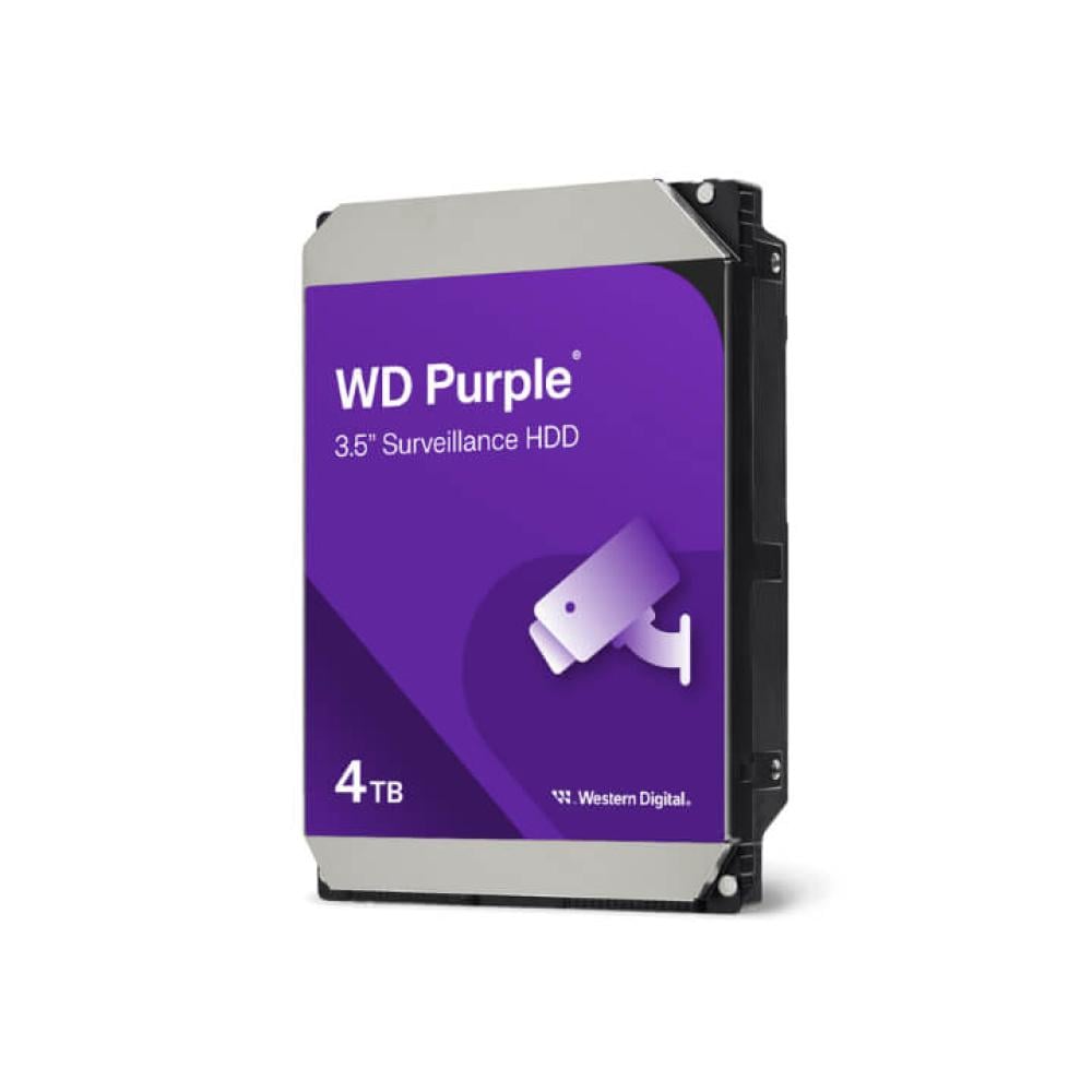 هارد WD Purple 4TB لمراقبة أمنية SATA يدعم 64 كاميرا