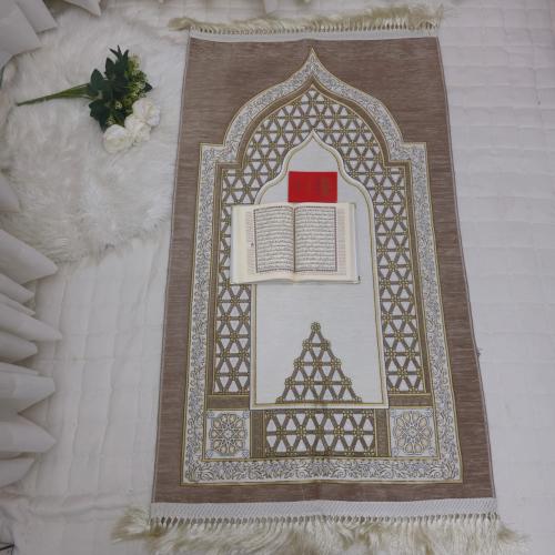 سجاد رجالي مع مصحف و حصن المسلم مديلYU-978