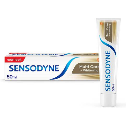 Multi Care Whitening Plusسنسوداين معجون 50 مل عناي...