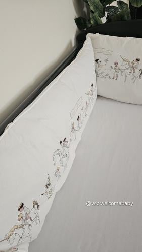 طقم حواجز سرير البيبي