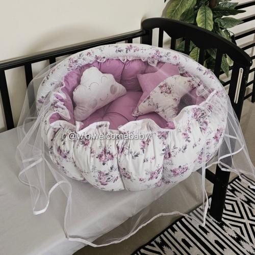 سله دائريه /مخدة الغيمه /مخده النجمه /ناموسيه وتعليقه العاب