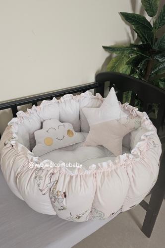 سله دائريه/مخده الغيمه/مخده النجمه