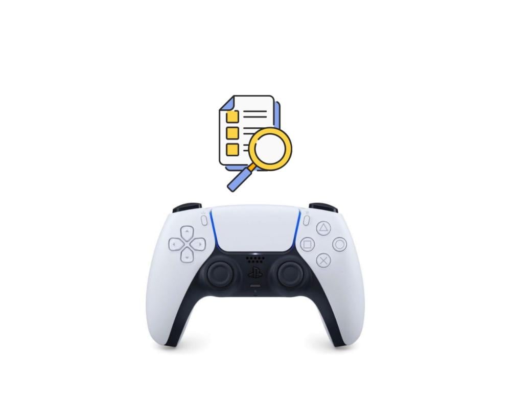 فحص شامل ليد تحكم البلايستيشن PS5 أو PS4 لكشف أي أعطال