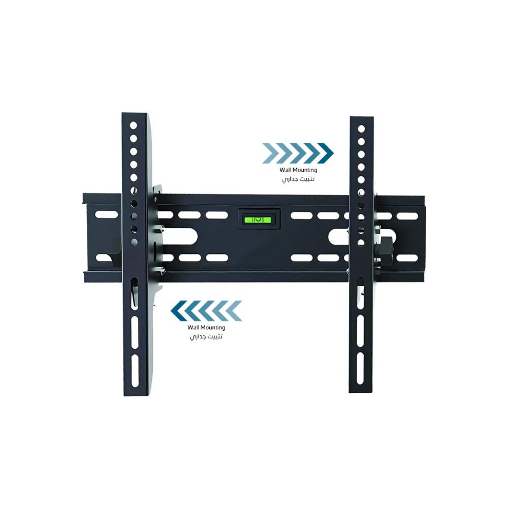 حامل شاشة تلفاز حائطي مثبت يدعم الإمالة SG-842TB يناسب الشاشات من 17 إلى 55 بوصة – الحل الأمثل للشاشات الصغيرة مع ميزة الإمالة