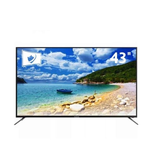 شاشة سمارت تليزون 43 بوصة 4k بدون إطار Android 13