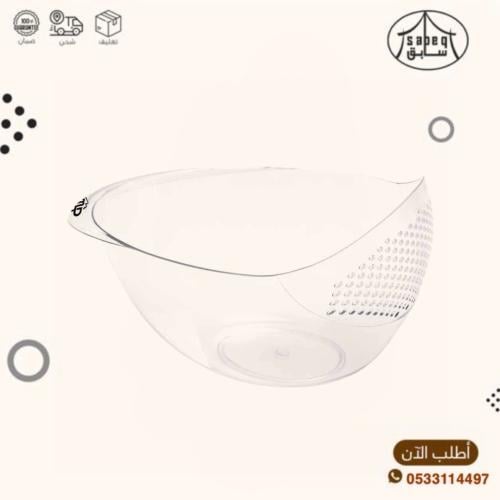 مصفاه ارز بولي إثيلين كبيرة شفاف 0013