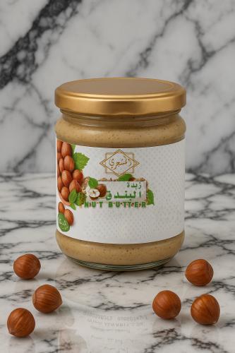 زبدة البندق الطازجة