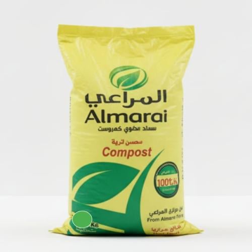 كمبوست سماد عضوي معالج 20 كيلو