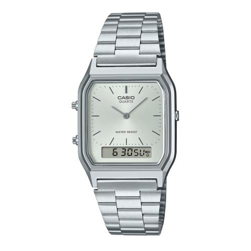 ساعة دبل تايم كاسيو AQ-230A-7AMQY