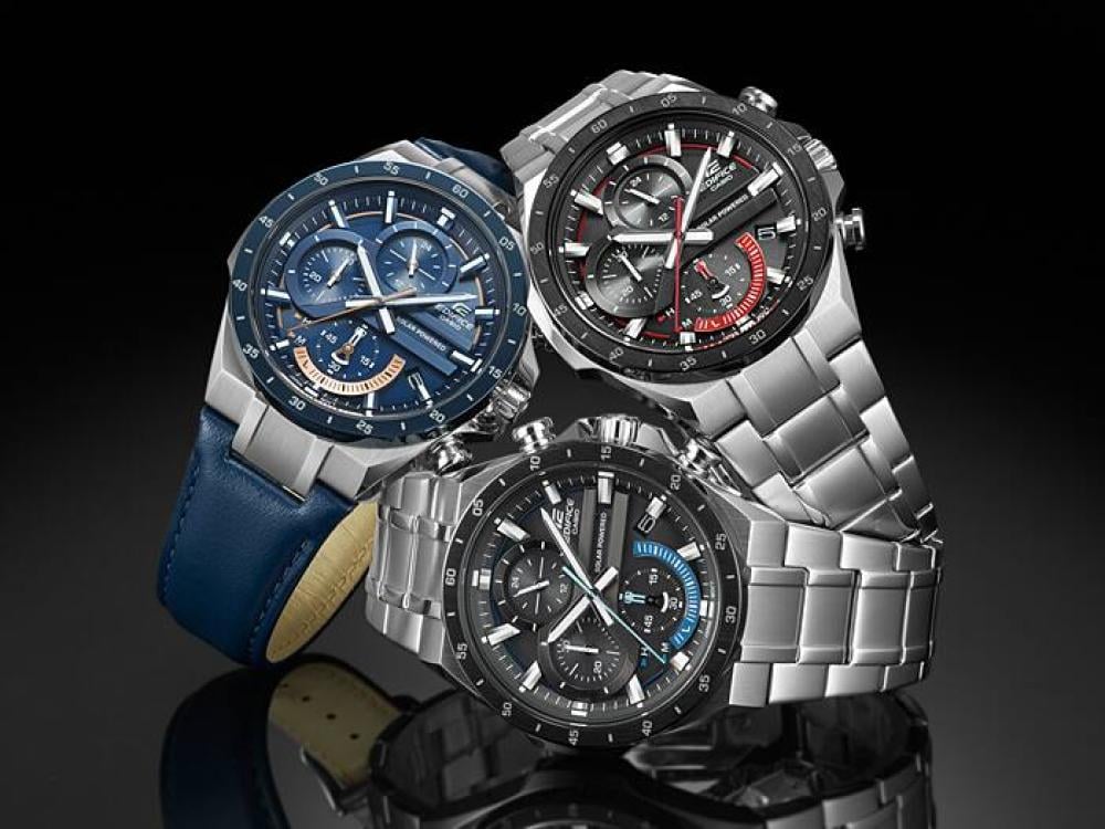 Edifice solar powered watch deals