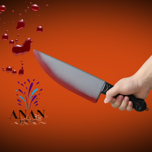 بلاستك على شكل الة حادة للتنكر