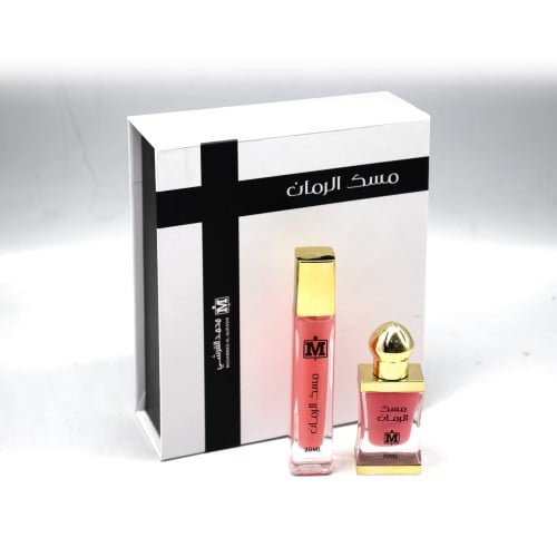 مسك الرمان : دهن تولة كاملة + عطر مسك الرمان