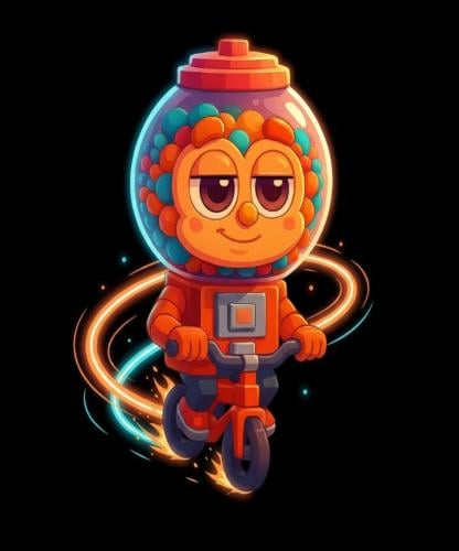 Chicleteira Bicicleteira