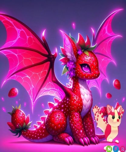 Strawberry Bat Dragon ( MFR )