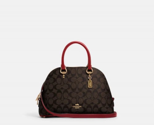 شنطه كوتش احمر