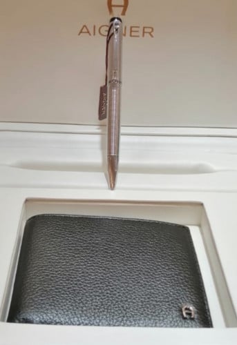طقم قلم و محفظة اقنر