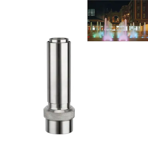 فوهة نافورة ستيل واحد بوصه