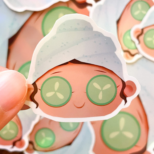 Spa Day Sticker