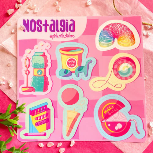 Nostalgia Sticker Sheet