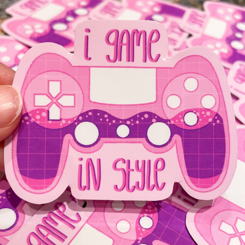 Controller (Pink) Sticker