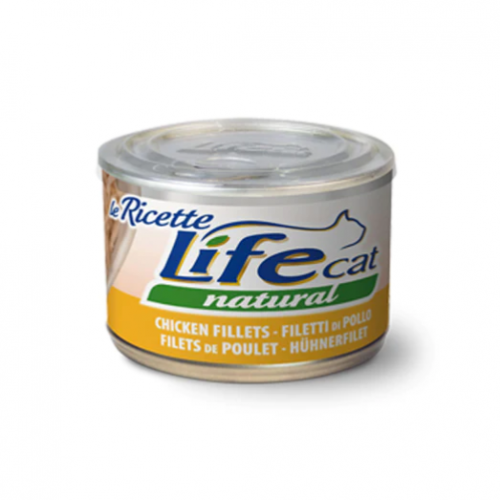لايف كات اكل قطط رطب دجاج 150 g