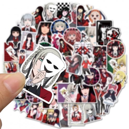 ملصقات 50 قطعة | Kakegurui