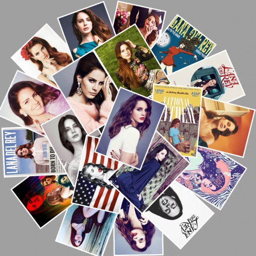 ستيكر 25 قطعة | Lana Del Rey
