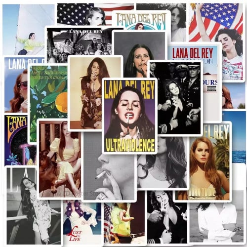 ستيكر 25 قطعة | Lana Del Rey