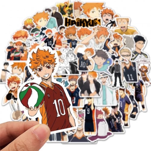 ملصقات 50 قطعة | Haikyu