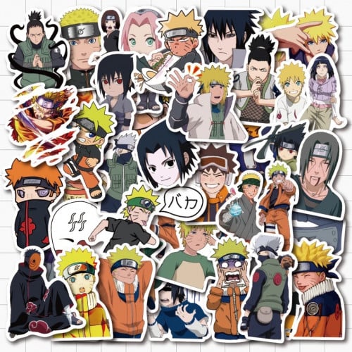 ملصقات 50 قطعة | Naruto