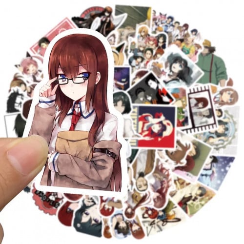 ملصقات 50 قطعة | Steins Gate