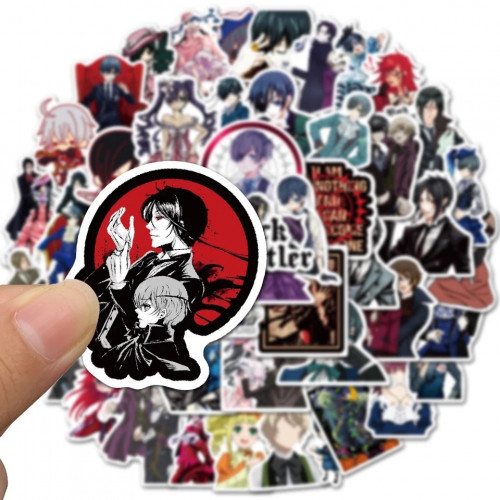 ملصقات 50 قطعة | Black Butler